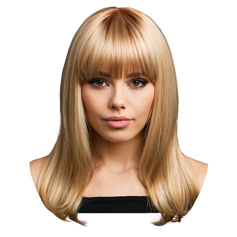 Download Blonde Hair With Bangs Png 95