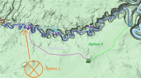 how to hike through coyote gulch in one day 3 trails map | The Nature ...