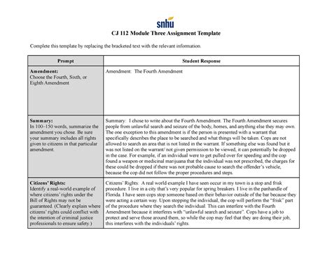 CJ 112 Module Three Assignment Final Prompt Student Response