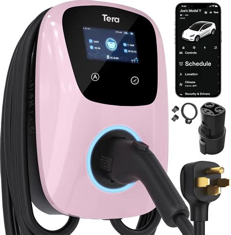 Tera Electric Vehicle Charger For Tesla J1772 EVs ETL Certified Level