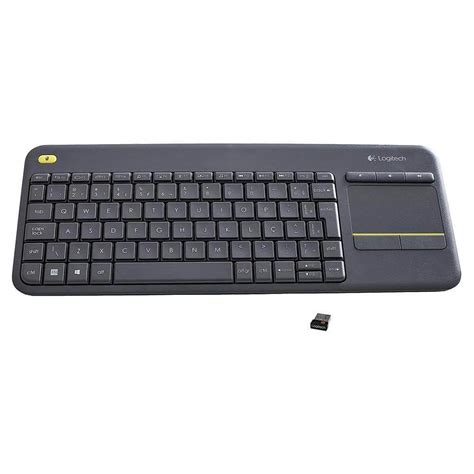 Teclado Logitech K400 Plus Tv Inal Para Smart Tv Ctouchpad 51 Off