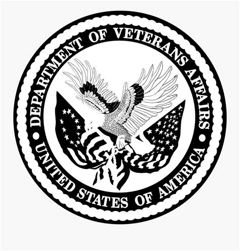 Department Of Veterans Affairs Logo Black And White - Vector Veteran ...