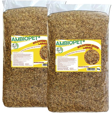 Ambiopet Soldatenfliegenlarven Hermetia Getrocknet X Kg Packung