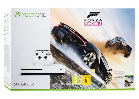 Microsoft Xbox One S 500gb White Forza Horizon 3 Für Nur 199 Euro