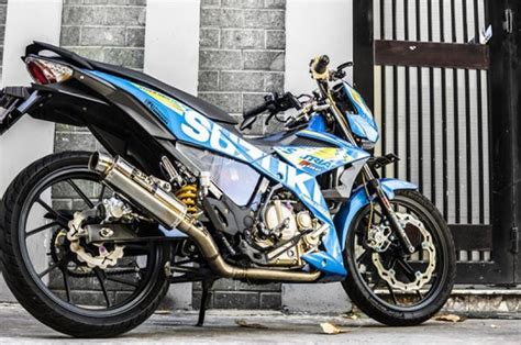 Tips Modif Untuk Bikin Suzuki Satria F Lebih Sporty Dan Rupawan