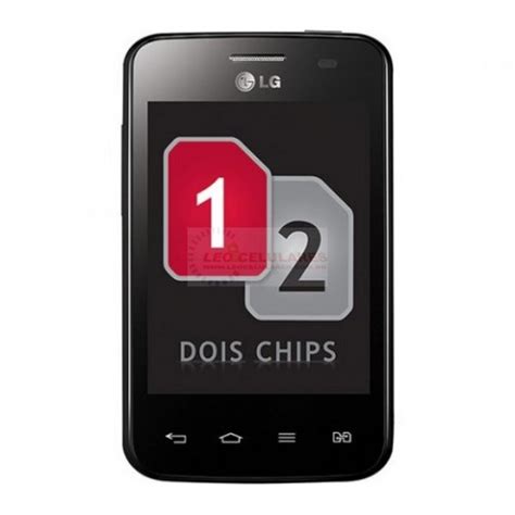 Smartphone LG Optimus L3 II Dual E435 Desbloqueado Novo Nacional