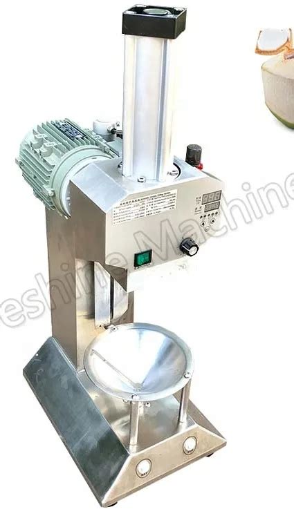 Fresh Coconut Peeling Machine Tender Green Coconut Shelling Machine