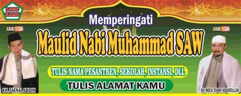 Promo Banner Spanduk Maulid Nabi Muhammad Saw 1443 H Diskon 23 Di