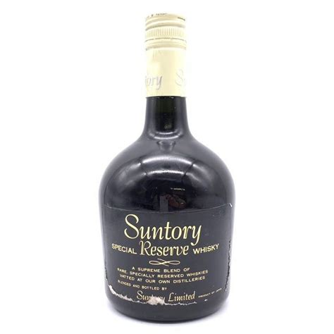 【未使用】【未開栓】 Suntory Special Reserve サントリースペシャルリザーブ 国産ウイスキー 70周年記念ボトル