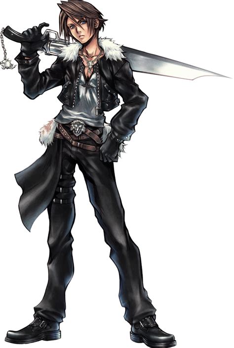 Squall Dissidia Render By Auriansmule On Deviantart