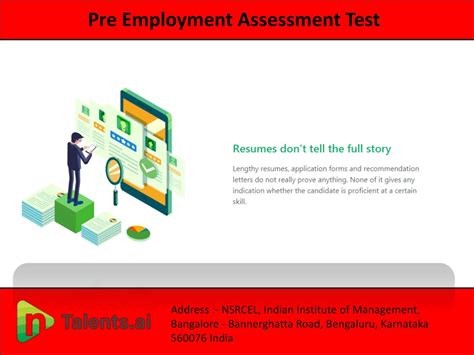 Ppt Pre Employment Assessment Test Powerpoint Presentation Free