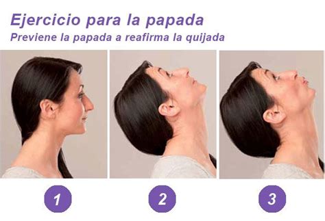 Ejercicio De 30 Segundos Para Eliminar La Papada Gimnasia Facial Ejercicios Para La Papada