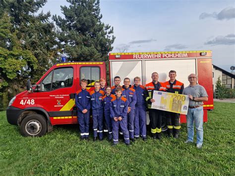 Feuerwehr Pohlheim Berufsfeuerwehr Wochenende Förderverein der