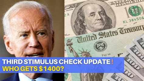 Good News Stimulus Check 3 1400 Update Whos Getting Stimulus