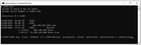 Executando o KVRT em modo avançado – Wit-IT Tech