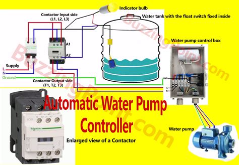 Automatic Water Pump Controller Circuit