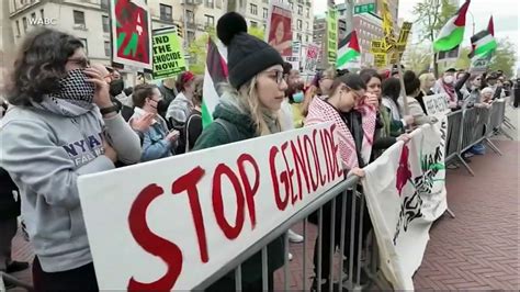 Pro Palestinian Protests Sweep Us College Campuses Following Arrests At