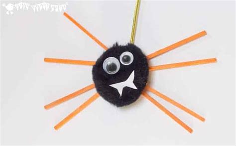 Pom Pom Jumping Spider Craft - Kids Craft Room