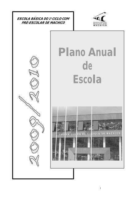 Plano Anual De Escola