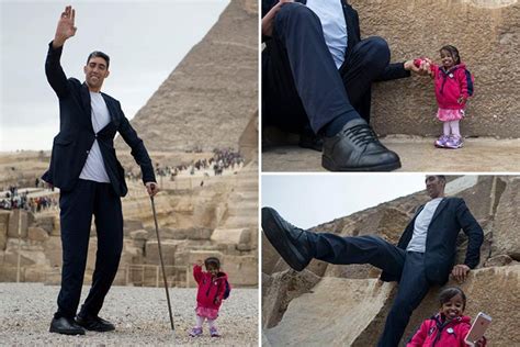 Worlds Tallest Man Meets Worlds Shortest Woman Rinterestingasfuck