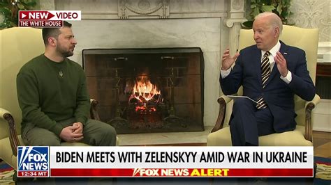 President Biden Tells Zelensky He Is The ‘man Of The Year In The Us