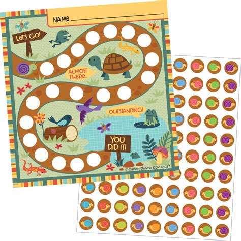 Buy Carson Dellosa Mini Incentive Chart Set With Reward Stickers