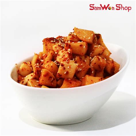 Jual SAMWON KIMCHI LOBAK FRESH 250 GR FRESHLY MADE ORIGINAL KOREAN