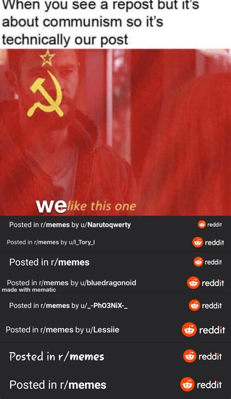 comrade rmeme