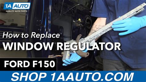 How To Replace Front Door Window Regulator Ford F Youtube