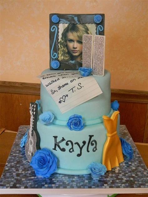 Taylor Swift Cake Cake By Traci Cakesdecor