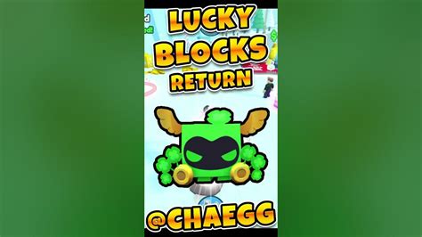 Lucky Blocks Event Returns Lucki Dominus Pet Hatching Pet Simulator X