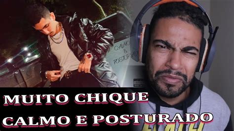 Marllean Calmo E Posturado Official Video React YouTube