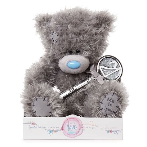 Tatty Teddy Me To You Signature Collection Bear 21st Birthday Key