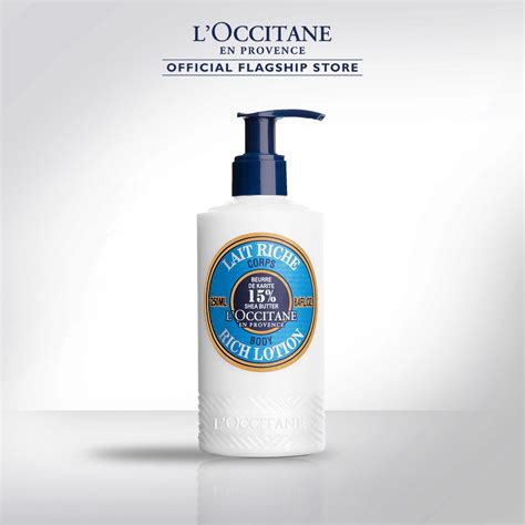 Loccitane Shea Ultra Rich Body Lotion 250ml Shopee Malaysia