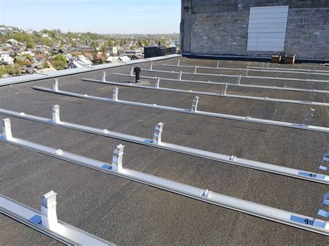 Clenergy Ascent Low Ballast Tilt Mounting System For Flat Roofs