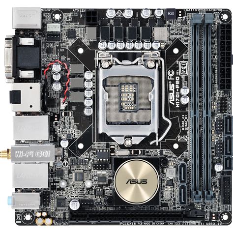 Asus H170I PRO CSM Desktop Motherboard Intel H170 Chipset Socket H4