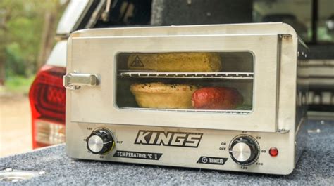 Kings 12v Adventure Travel Oven Stainless Steel Fibreglass