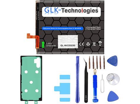 Glk Technologies Ersatz Akku F Rt Samsung Galaxy Note N F