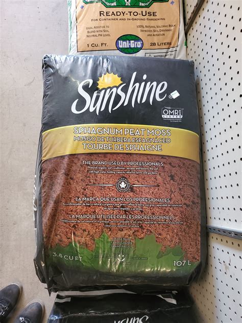 Sun Shine Sphagnum Peat Moss 38cu Treeland Nurseries