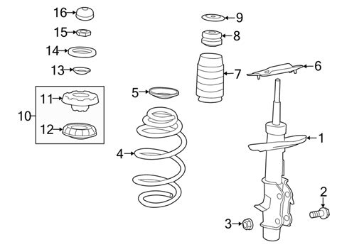 Chevrolet Camaro Suspension Strut Front 22737714 Stingray