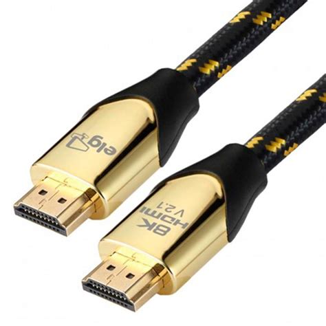 Cabo HDMI ELG 8K Ultra HD Speed 144Hz 3 Metros HS8K30 Escorrega O