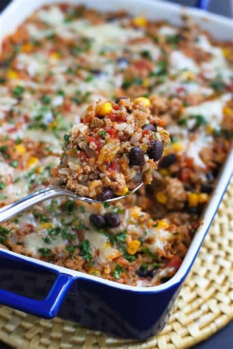 Easy Ground Turkey Casserole Recipes Parade