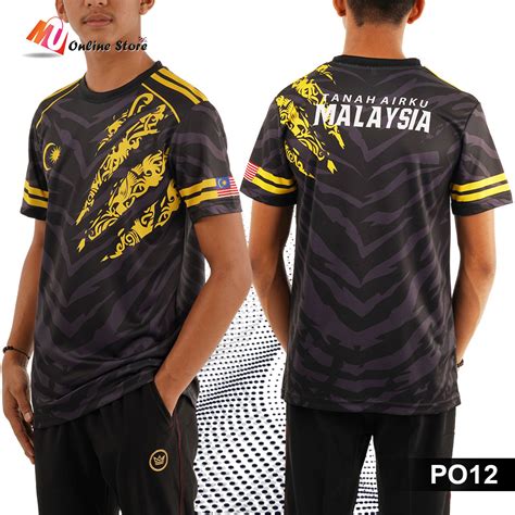 MU JERSEY MALAYSIA LENGAN PENDEK DEWASA SHORT SLEEVES JERSEY JERSEY