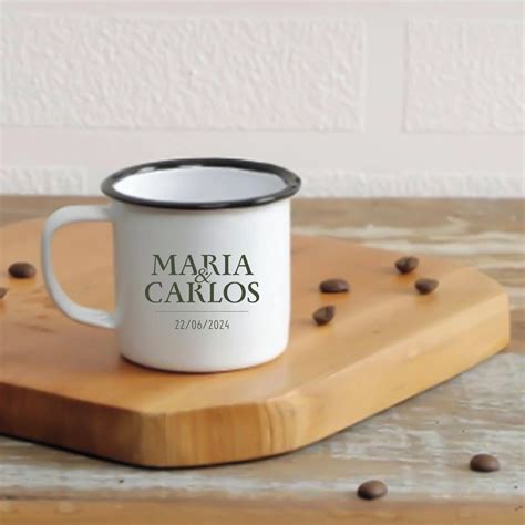 Caneca Esmaltada Ml Personalizada Elo Produtos Especiais