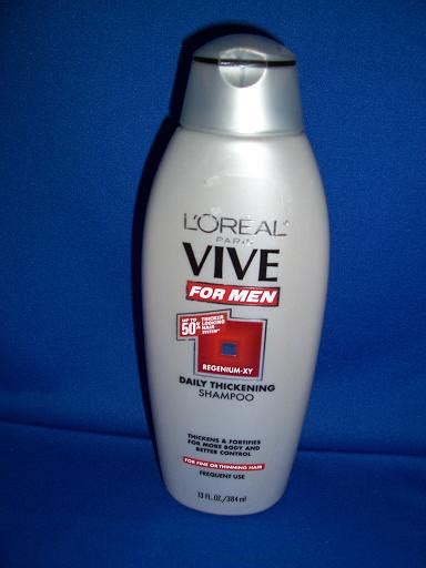 Loreal Vive For Men Daily Thickening Shampoo 13oz Fine Thinning