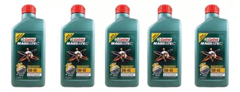 Kit 5 Litros Oleo Castrol Magnatec 5w40 Vw50888 50999 Frete grátis