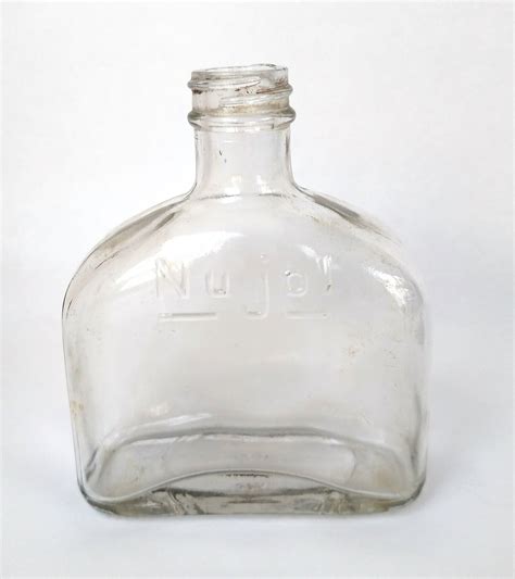 Vintage Nujol Mineral Oil Medicine Bottle