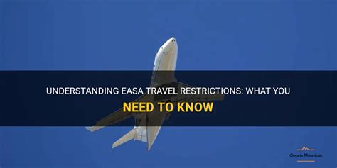 Understanding Easa Travel Restrictions What You Need To Know