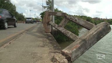 JMTV 1ª Edição População reclama de falta de infraestrutura em pontes