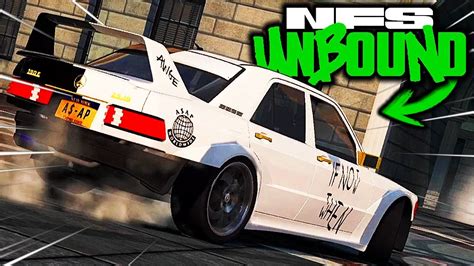 ¡pruebo Por Primera Vez El Mercedes 190 Evo De Nfs Unbound En Nfs Most Wanted Youtube